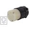 Ac Works Locking Connector, L7-30R, 30 A, 277V AC, Single Phase, 2 Pole, Black ASL730R-BK - alternate 2
